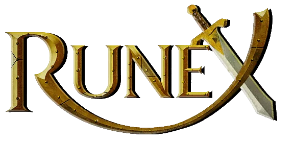 RuneX gold logo